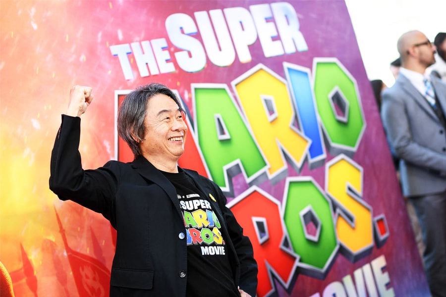 I don't think anybody thought Mario would be this big, including myself: Shigeru Miyamoto