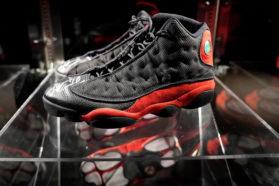 Michael Jordan sneakers fetch record $2.2 million at an auction