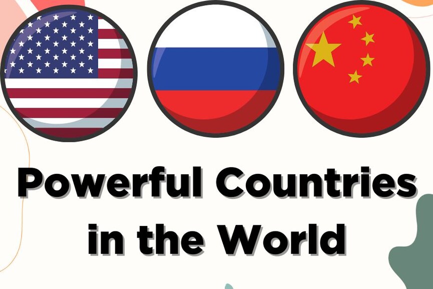 Top 10 most powerful countries in the world in 2024