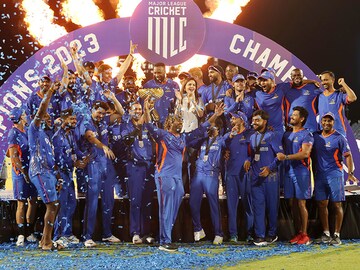 Mumbai Indians New York: Champions of the first ever Major League Cricket T20 tournament in the US