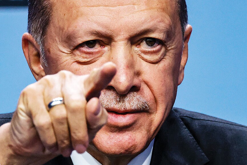 Turkish President Recep Tayyip Erdogan
Image: Ludovic Marin / AFP
