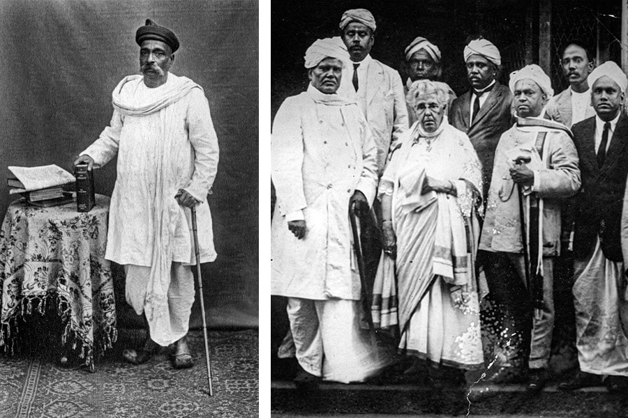 The extremist factions in INC, led by Bal Gangadhar Tilak and an Irish socialist, Annie Besant, spearheaded their separate Home Rule League movements in 1916. Image: Anil Dave/Dinodia Photo; Getty Images