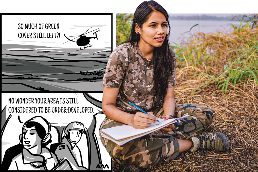 Ashvini Menon: Designer Ashvini Menon landed a comic strip, Ecotism, in The Hindu. Comic Courtesy: Ashvini Menon