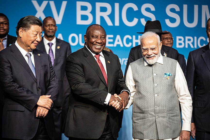 Photo of the day: Modi and Xi at BRICS