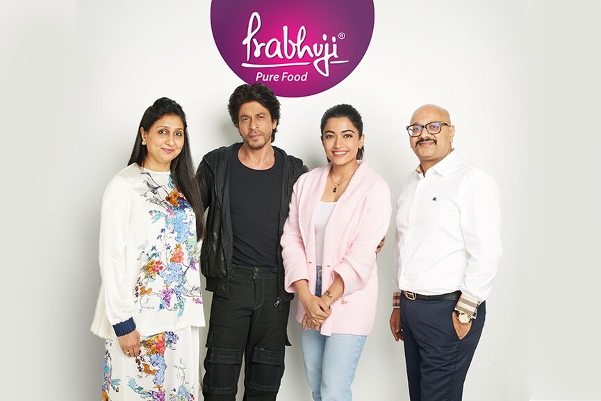 Prabhuji Sweets and Namkeens joins hands with Shah Rukh Khan and Rashmika Mandanna to celebrate authentic Indian flavours