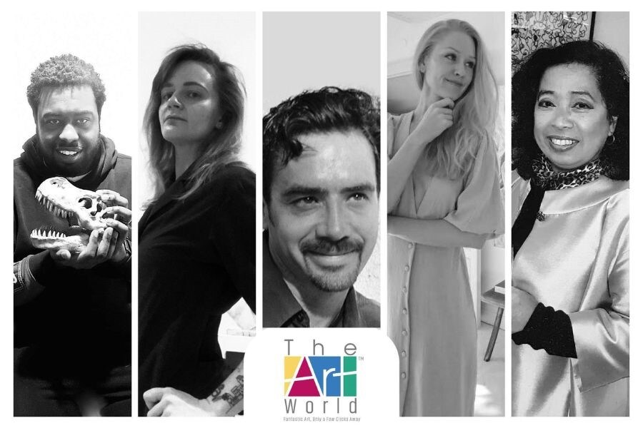 Top 5 best artists from The Art World online art gallery