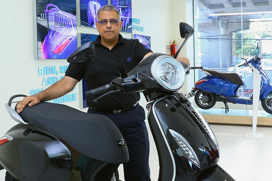 Eric Vas, President of electric vehicles Bajaj Auto