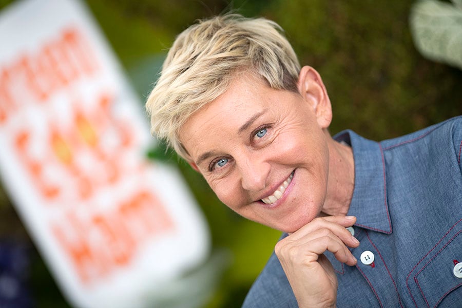Ellen Degeneres. Image:  VALERIE MACON / AFP