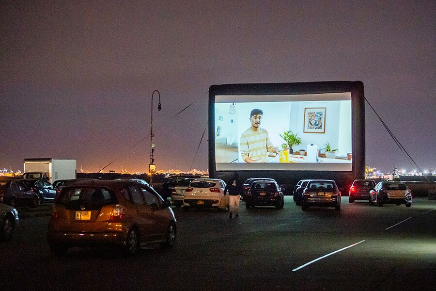 Drive-in theatres with car stereo synced audio could soon become a reality in India