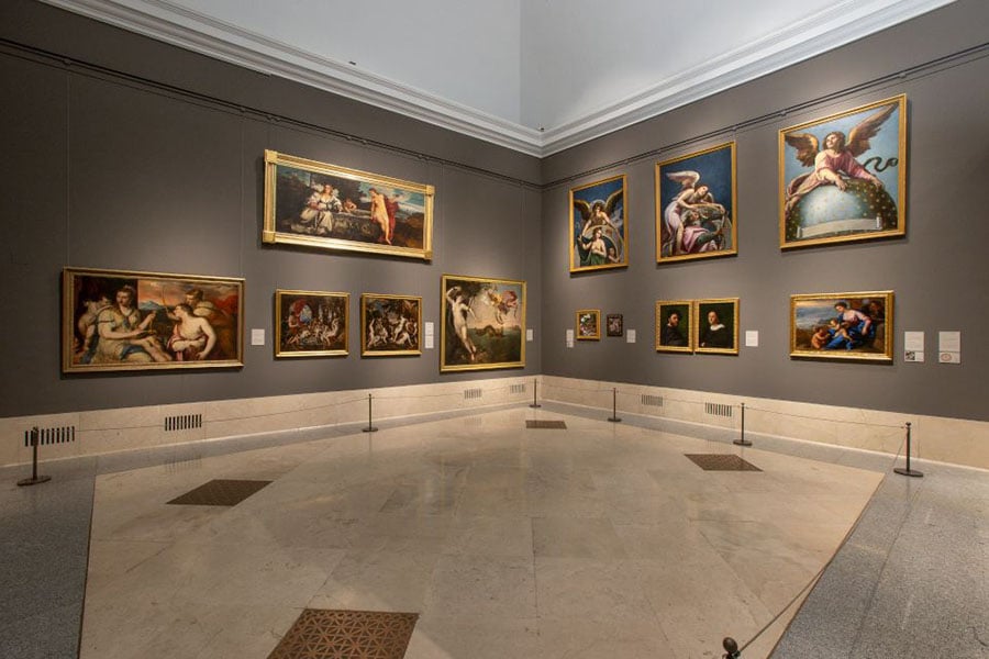 At Madrid's Prado Museum, copyists now hang alongside Old Masters