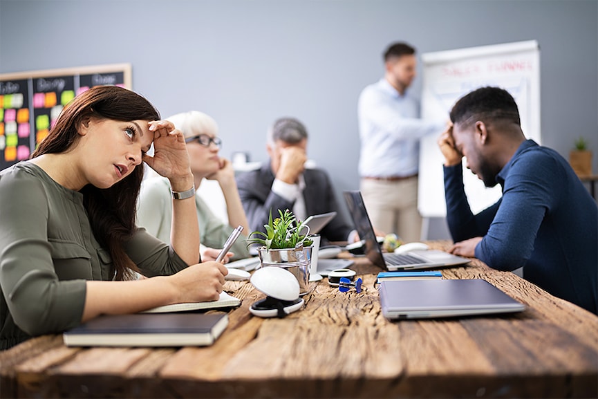 How pointless meetings can harm well-being at work