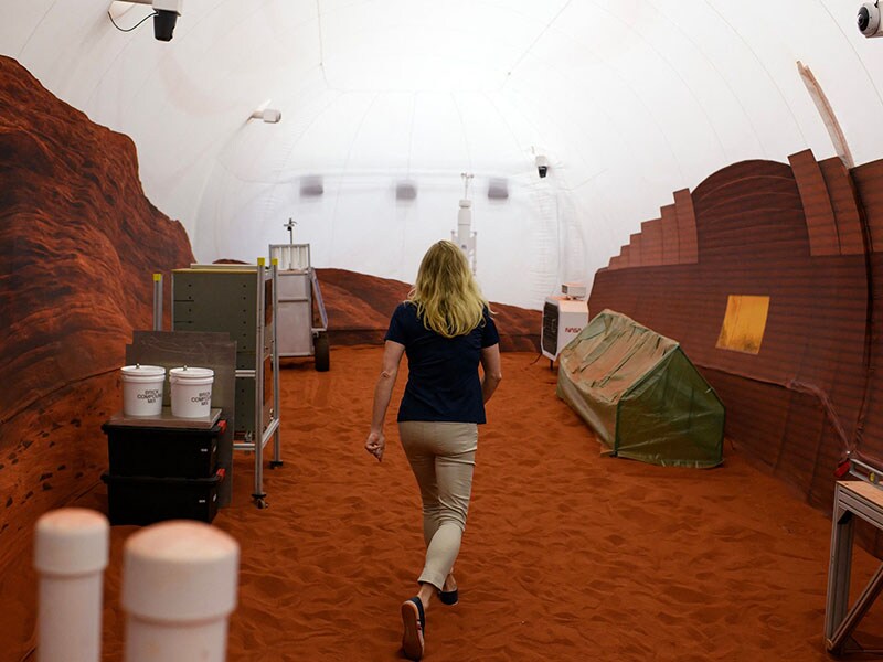 Meet the scientist (sort of) spending a year on Mars
