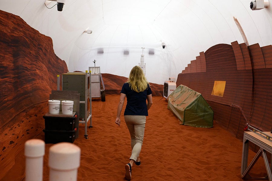 Meet the scientist (sort of) spending a year on Mars