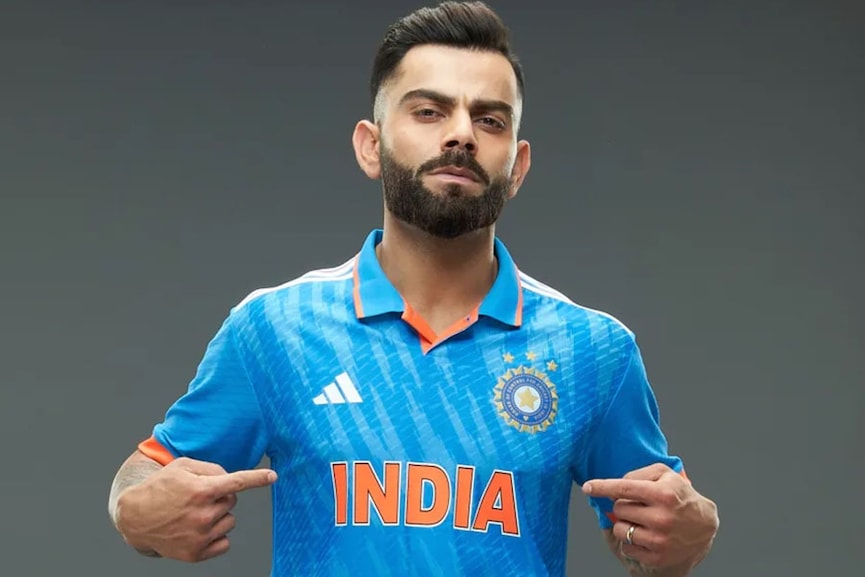 Virat Kohli in the ODI Jersey Image: Courtesy Aaquib Wani