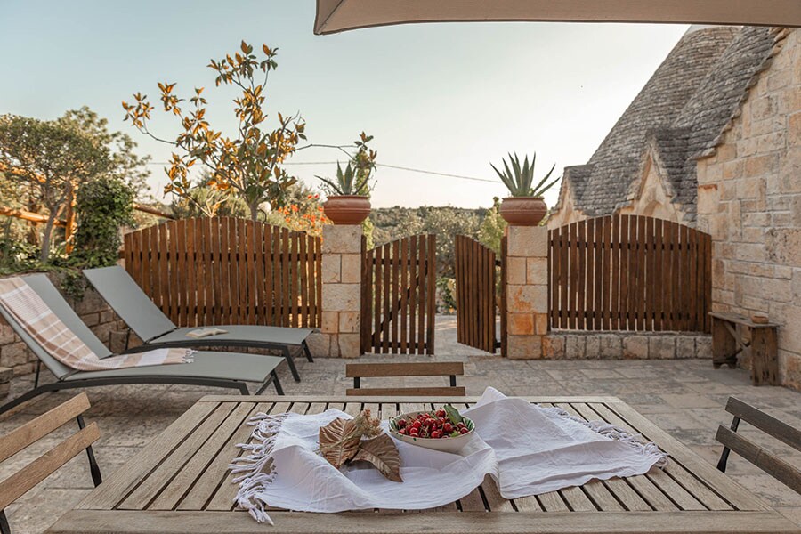 The Seven Tone-Ivy Trullo, Ostuni, Italy. Image credit: Airbnb