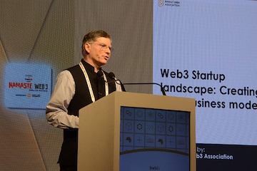 Mr Dilip Chenoy talks about India's potential in Web3 at Namaste Web3