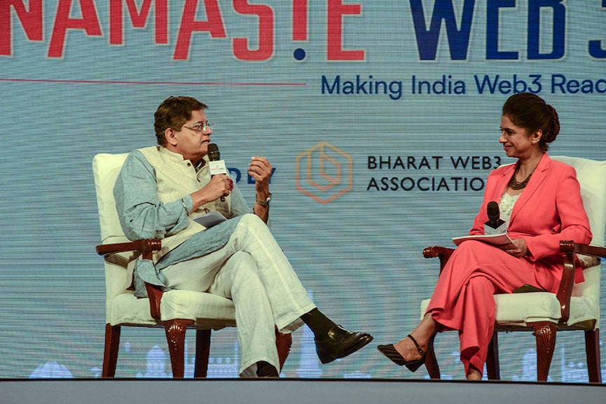 Baijayant Panda talks about India's G20 presidency's role in shaping Web3 for India at Namaste Web3