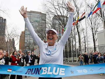 1 year, 200 marathons: Mina Guli's 'crazy' adventure to highlight water woes