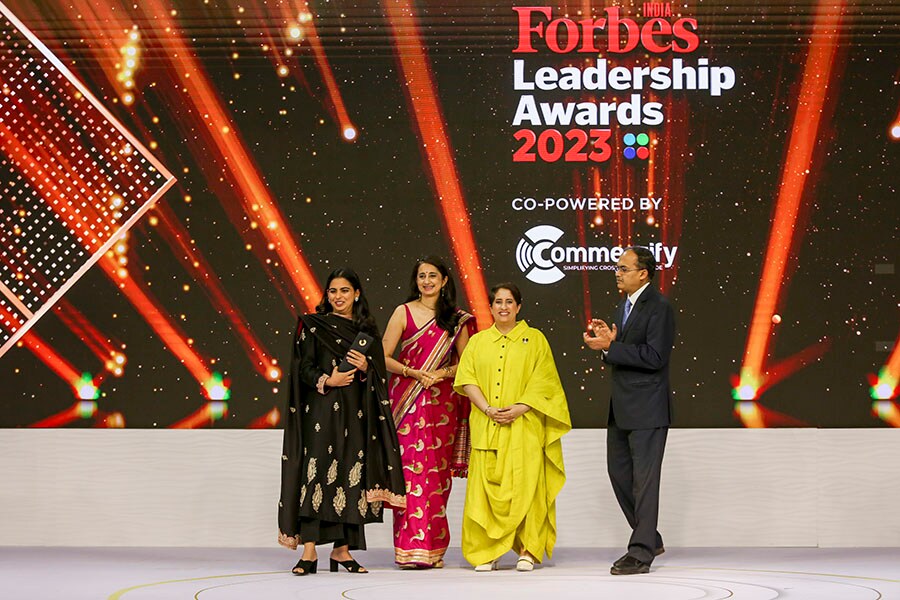 Isha Ambani wins GenNext Entrepreneur award at Forbes India Leadership Awards 2023