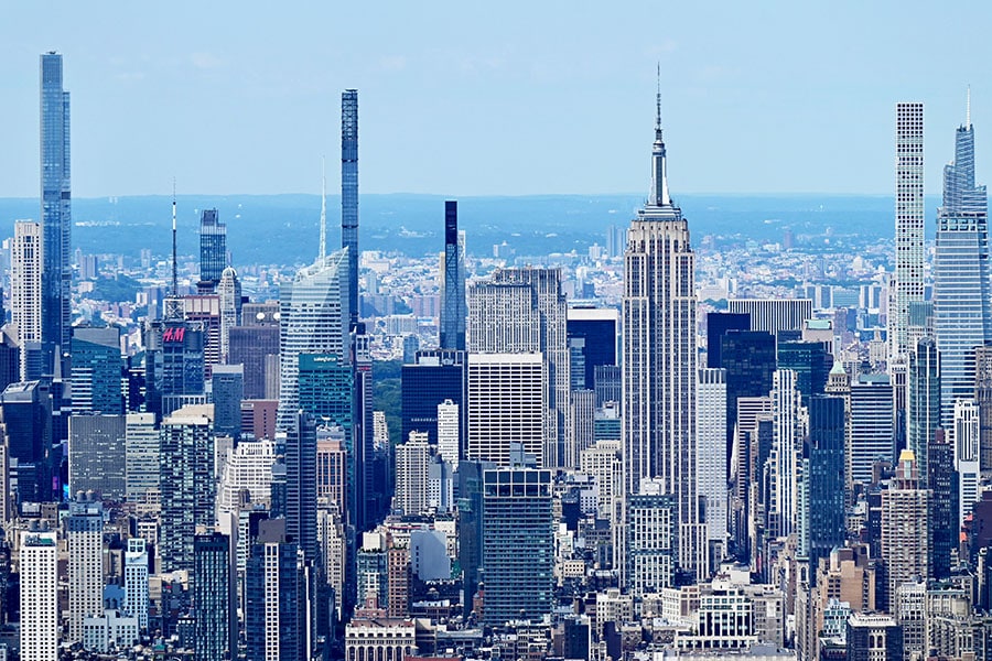 New York is sagging under the weight of its skyscrapers