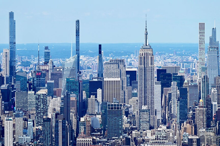 New York is sagging under the weight of its skyscrapers