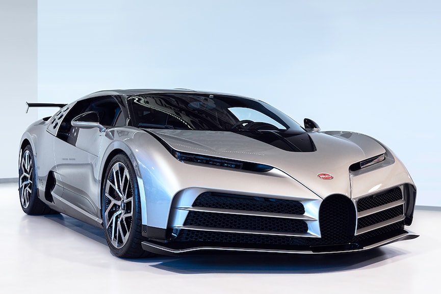 Bugatti Centodieci; Image:  Photo by Martyn Lucy/Getty Images