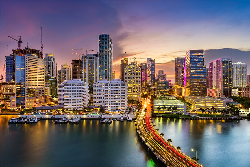 Miami. Image credit: Shutterstock