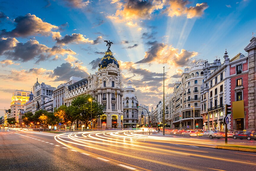 Madrid. Image credit: Shutterstock