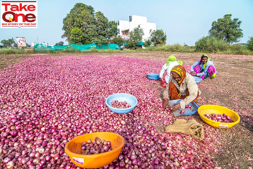 Tear-jerker: Unseasonal rain spikes inflation risk on steep onion prices