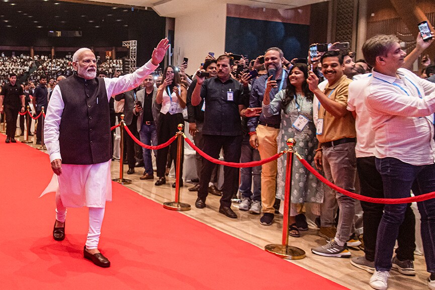 Photo of the day: Kicking off India Mobile Congress 2023