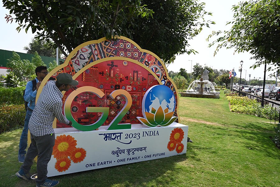 Photo of the day: New Delhi gearing up for G20 Summit