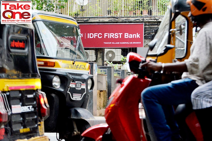 How does IDFC First stack up among India's top 10 most valued banks