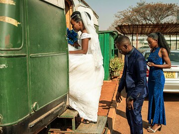 Caravan caters to last-minute brides in Harare