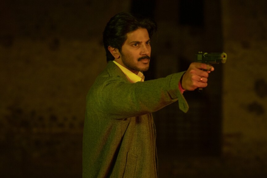 A still of Dulquer Salman from Guns & Gulaabs. Image: Netflix