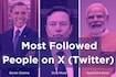 Top 10 most followed accounts on Twitter / X in the world