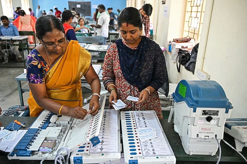 Photo of the day: Ready for Lok Sabha Elections 2024