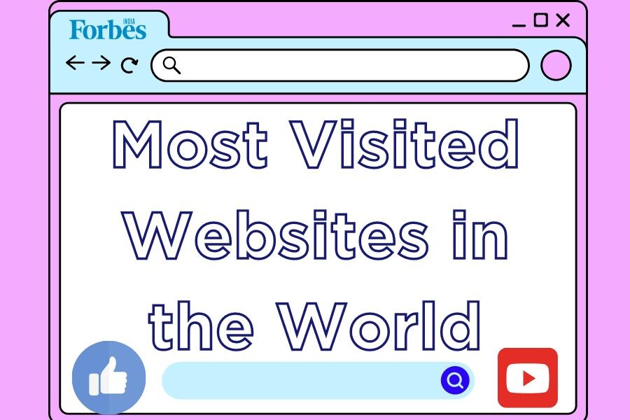 Top 10 most visited websites in the world in March 2024