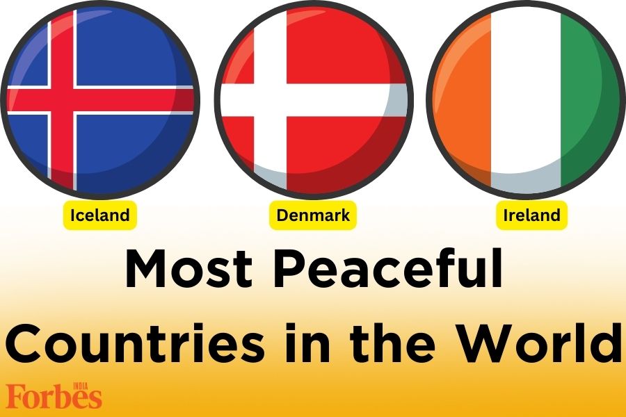 Top 10 most peaceful countries in the world