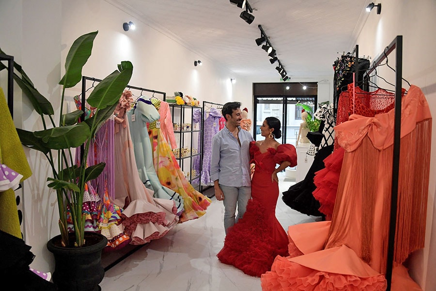 The flamenco dress, an Andalusian classic evolving with fashion