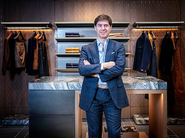 The men's suit has changed dramatically: Stefano Canali