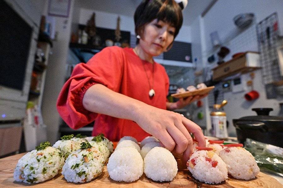 Japan's humble 'onigiri' rice balls get image upgrade