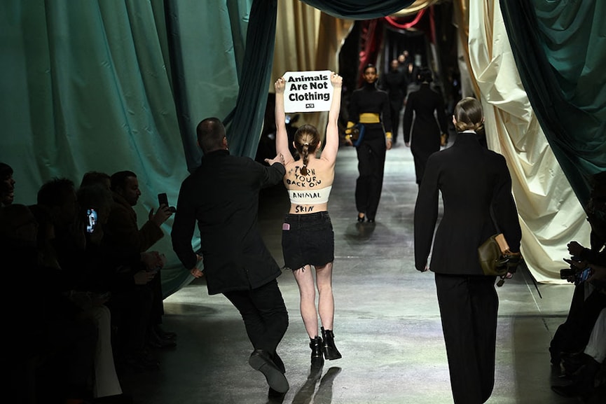 Photo of the day: Fashion week interrupted