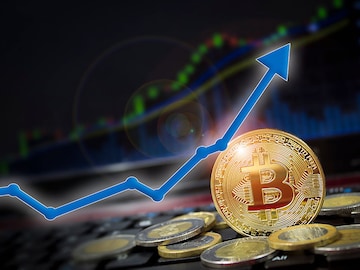 Bitcoin records a two-year high and crosses the $57,000 threshold