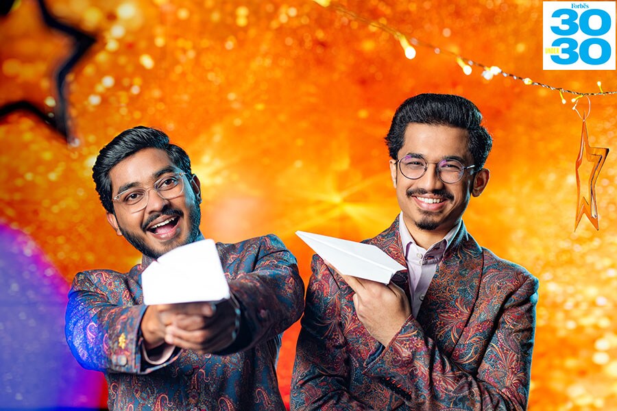 Rama Krishna Mendu and Chirag Jain: The drone boys