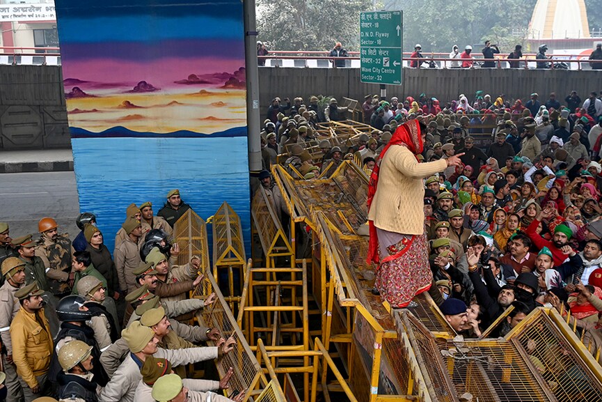 Photo of the day: Farmer protest