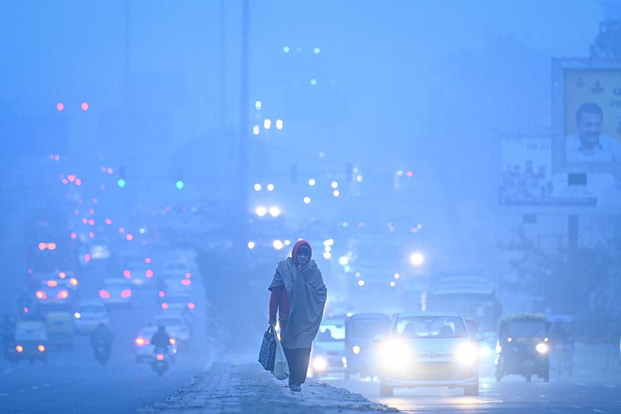 Photo of the day: Winter grips Delhi