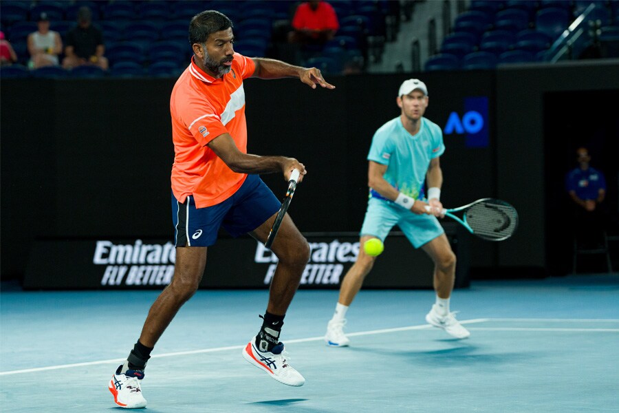 Photo of the day: Rohan Bopanna FTW