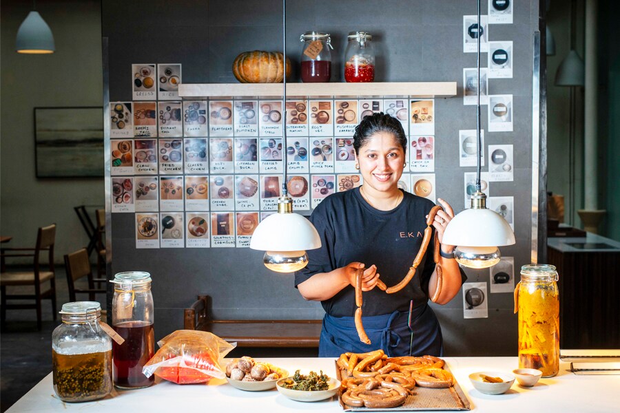 Chef Niyati Rao at Ekaa  restaurant in Mumbai 
Image: Bajirao Pawar for Forbes India