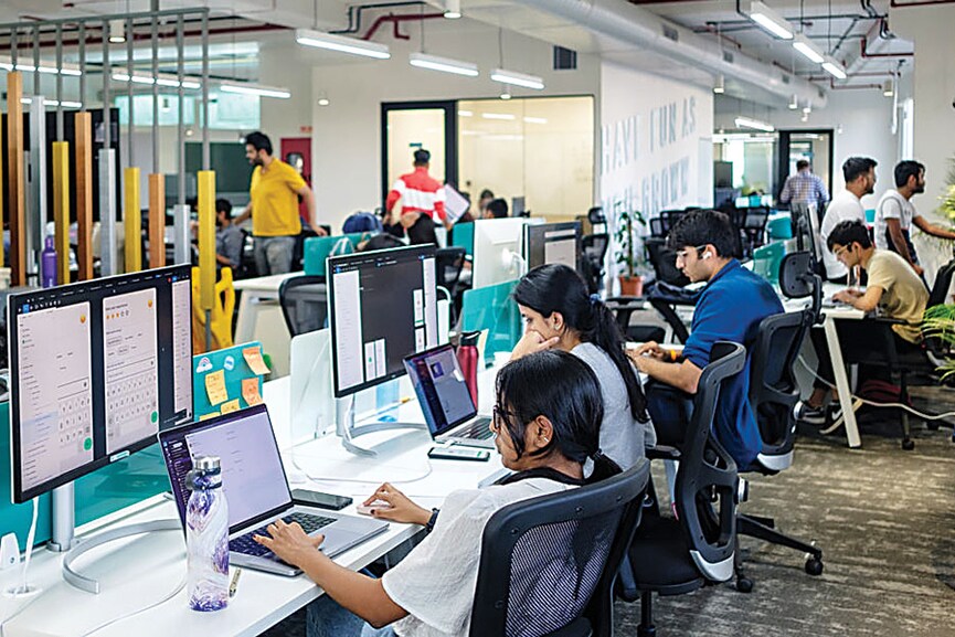 With 6.63 million active clients on the National Stock Exchange in September 2023, Groww had the highest number of users on any stock broking platform in the country
Image: Nishant Ratnakar for Forbes India