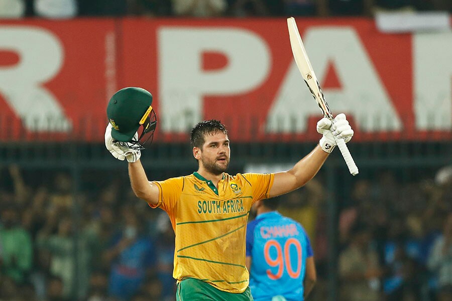 Rilee Rossouw; Photo by Pankaj Nangia/Gallo Images/Getty Images